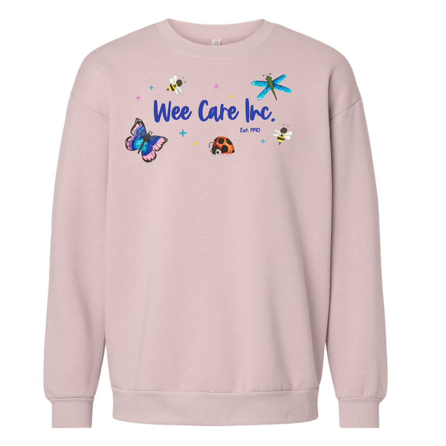 Wee Care Daycare Gildan Crewneck