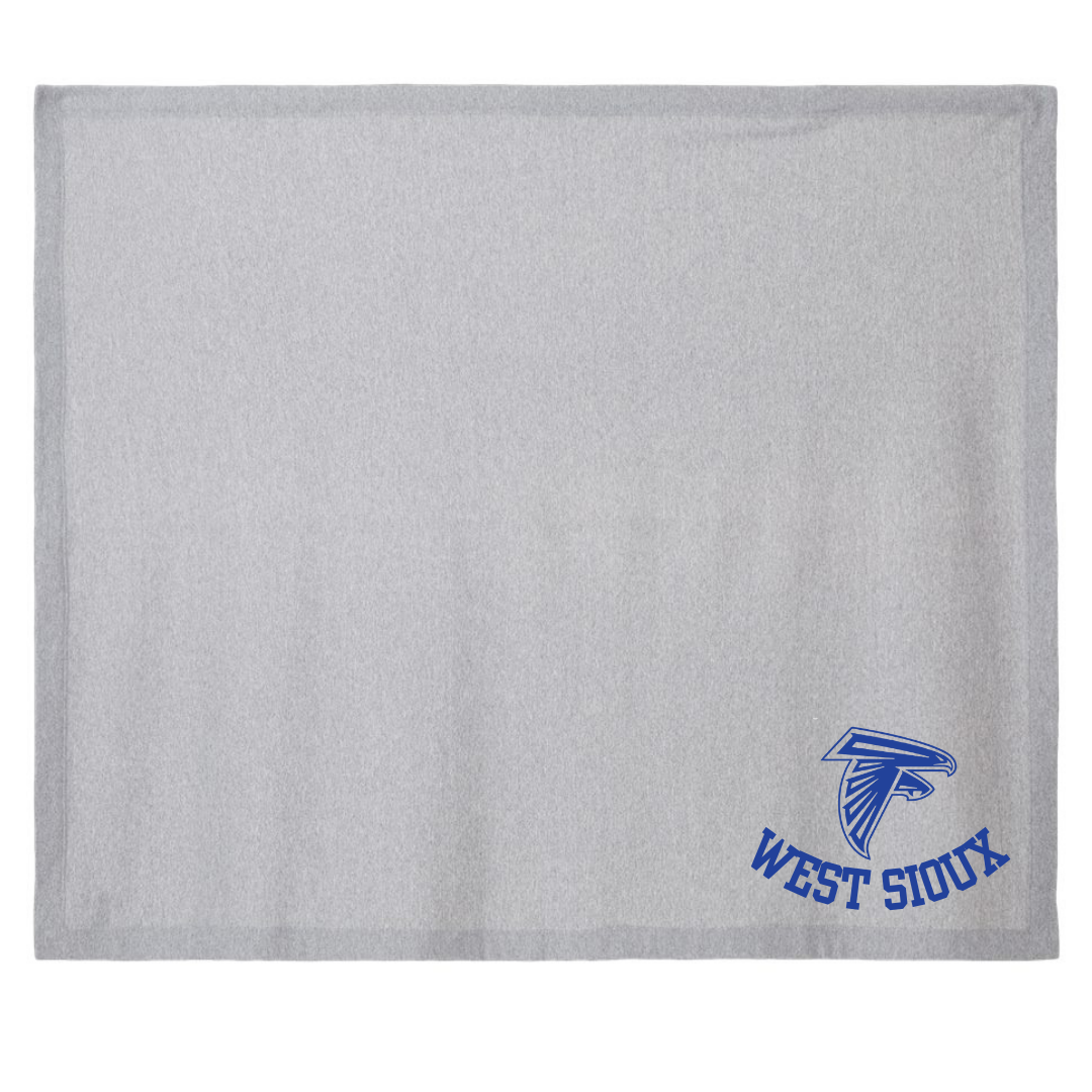 West Sioux Sweatshirt Blanket
