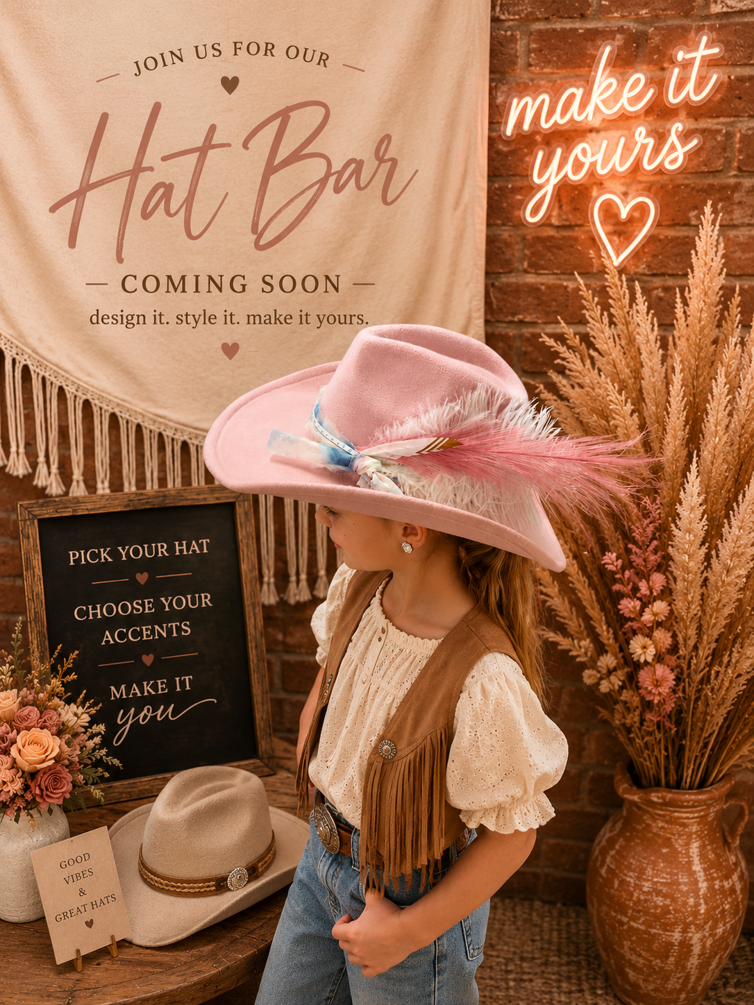 Custom Hat Bar
