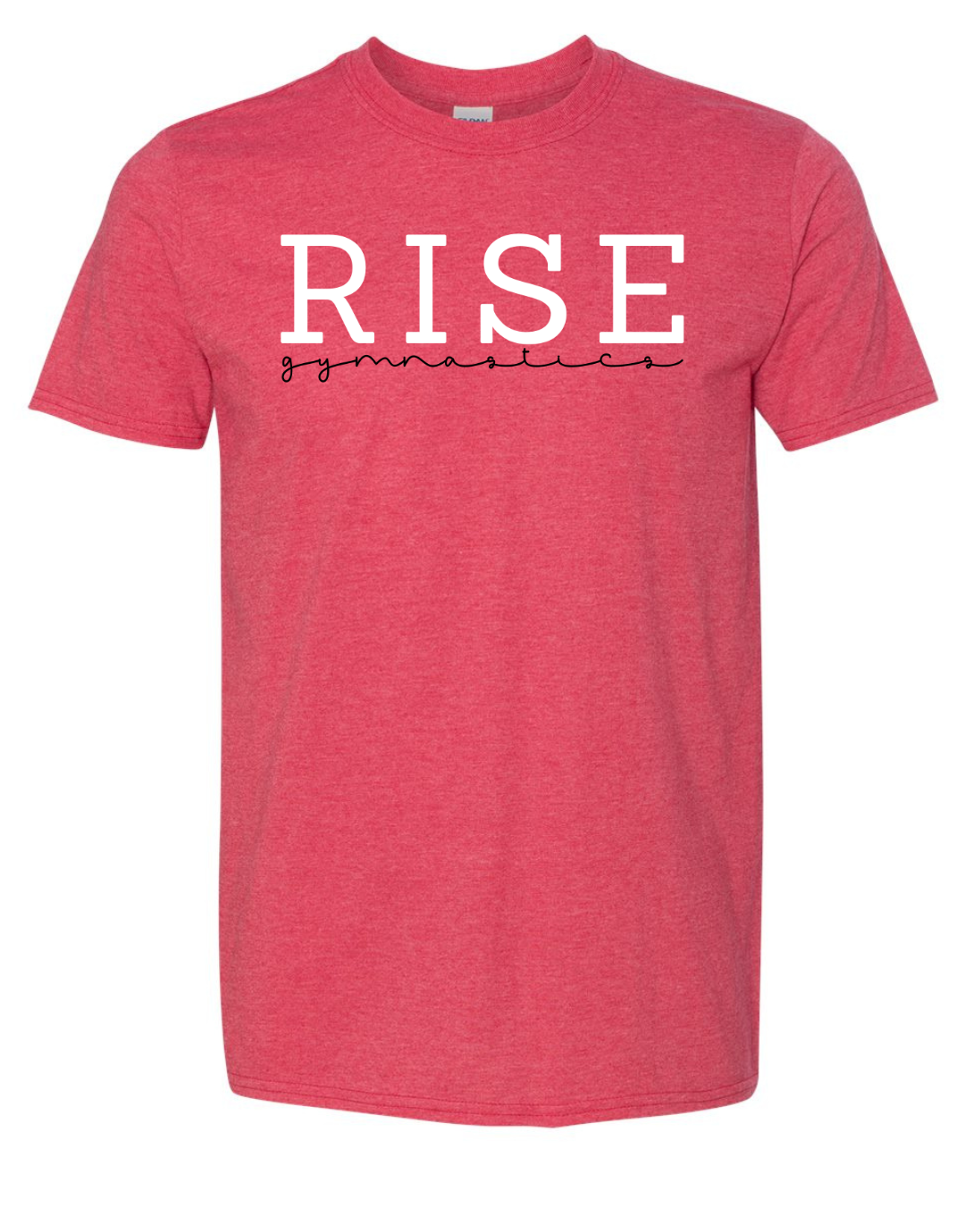 Rise Gymnastics T-shirt Gildan Brand (Youth and Adult)