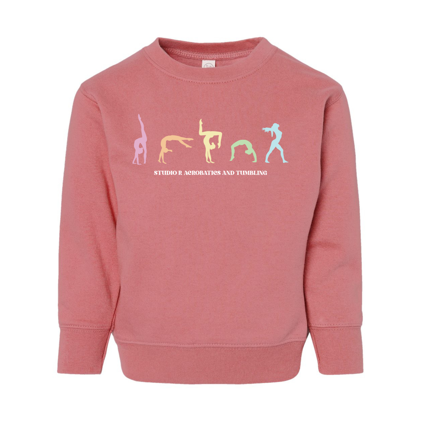 Toddler Pastel Studio R Crewneck