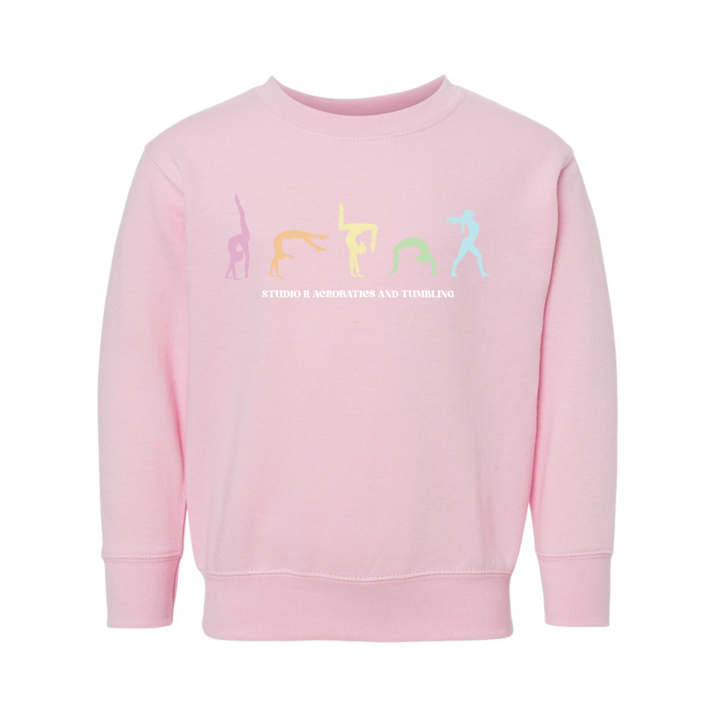 Toddler Pastel Studio R Crewneck