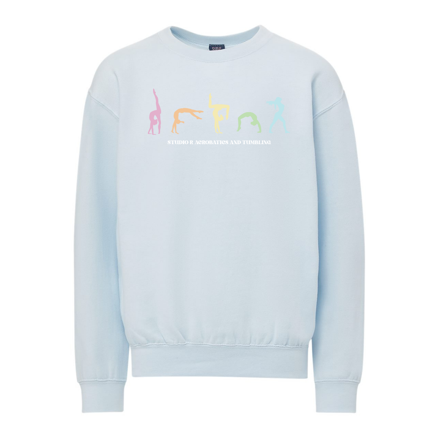 Youth Studio R on MV Sport crewneck and hoodie