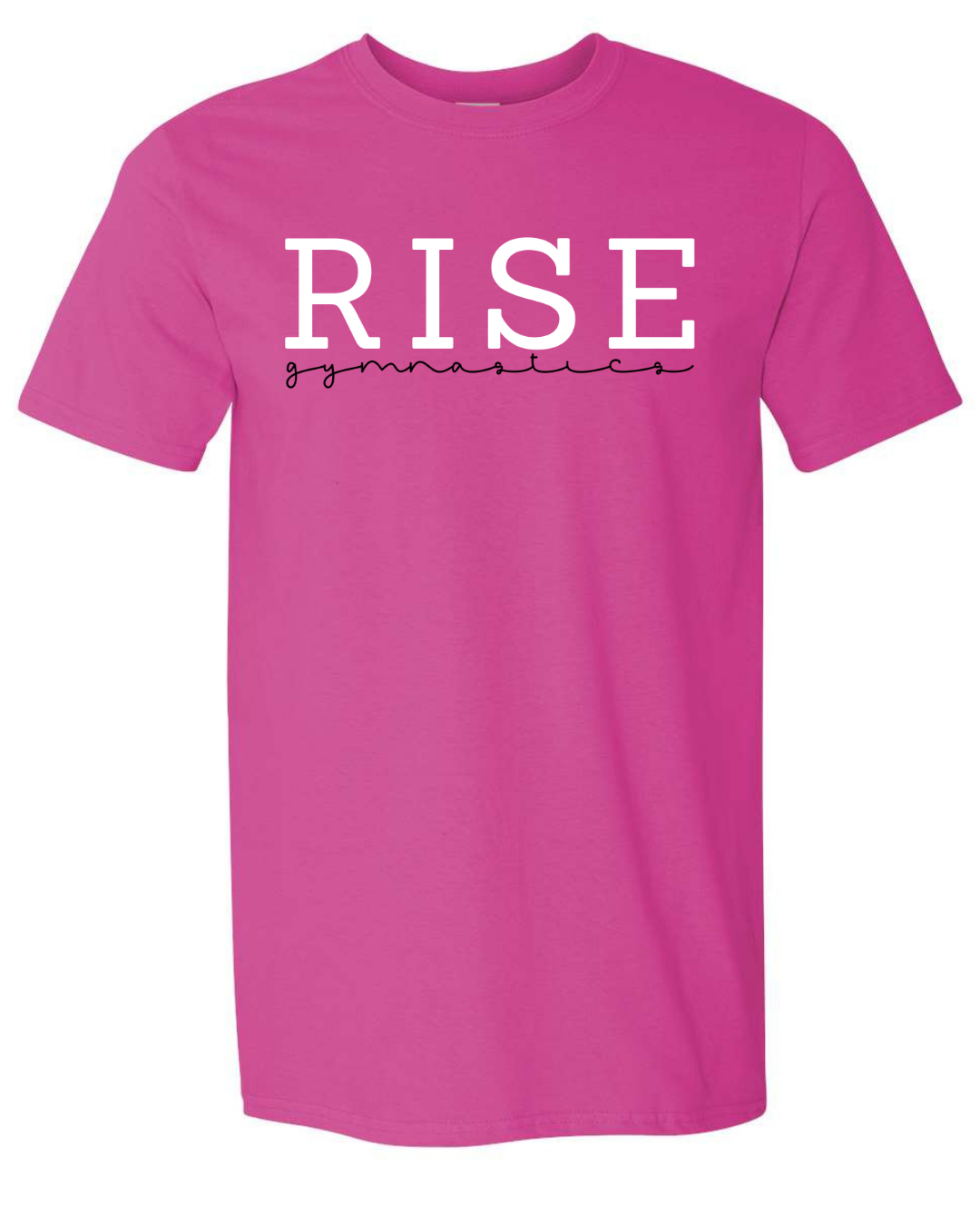 Rise Gymnastics T-shirt Gildan Brand (Youth and Adult)