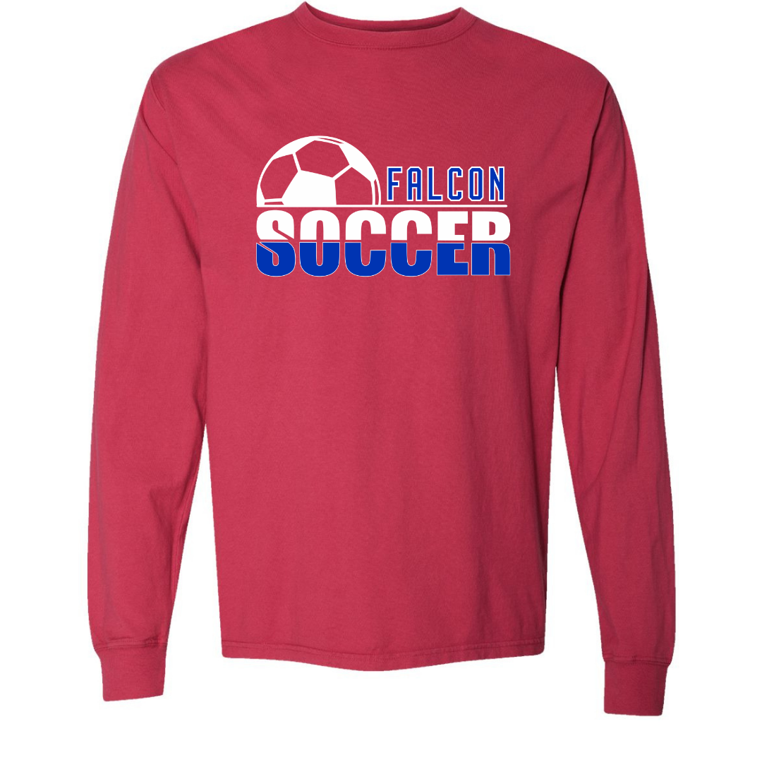 Falcon Soccer in Red