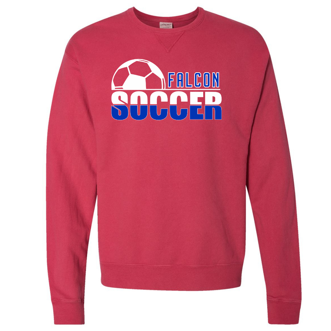 Falcon Soccer in Red