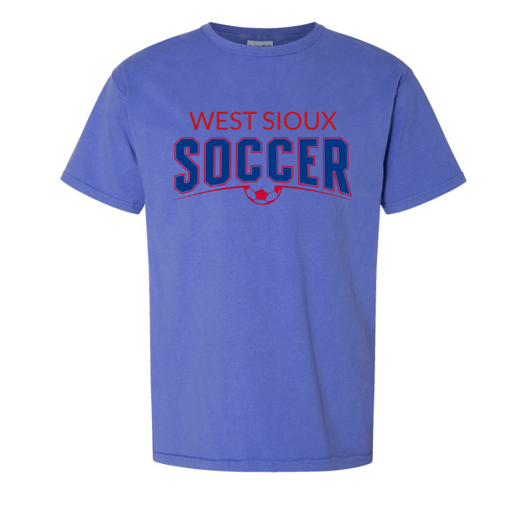 Falcon Soccer in Blue