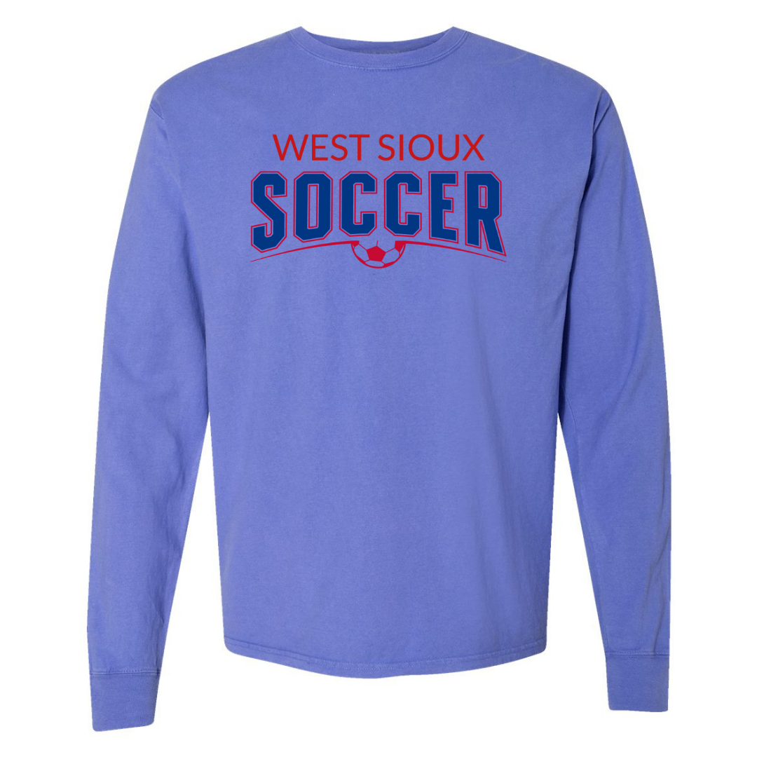 Falcon Soccer in Blue