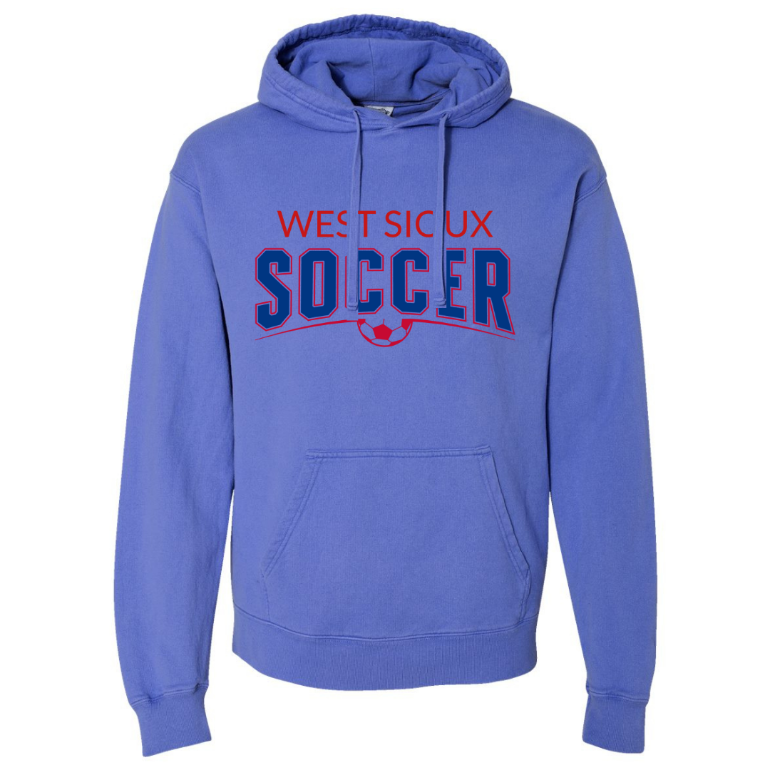 Falcon Soccer in Blue