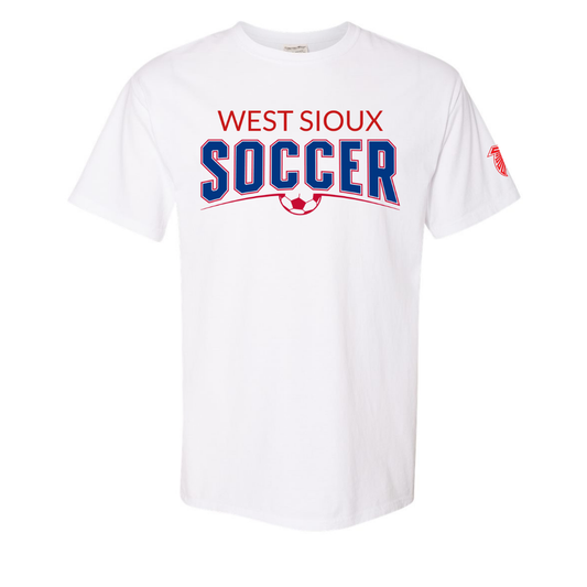 Falcon Soccer in White