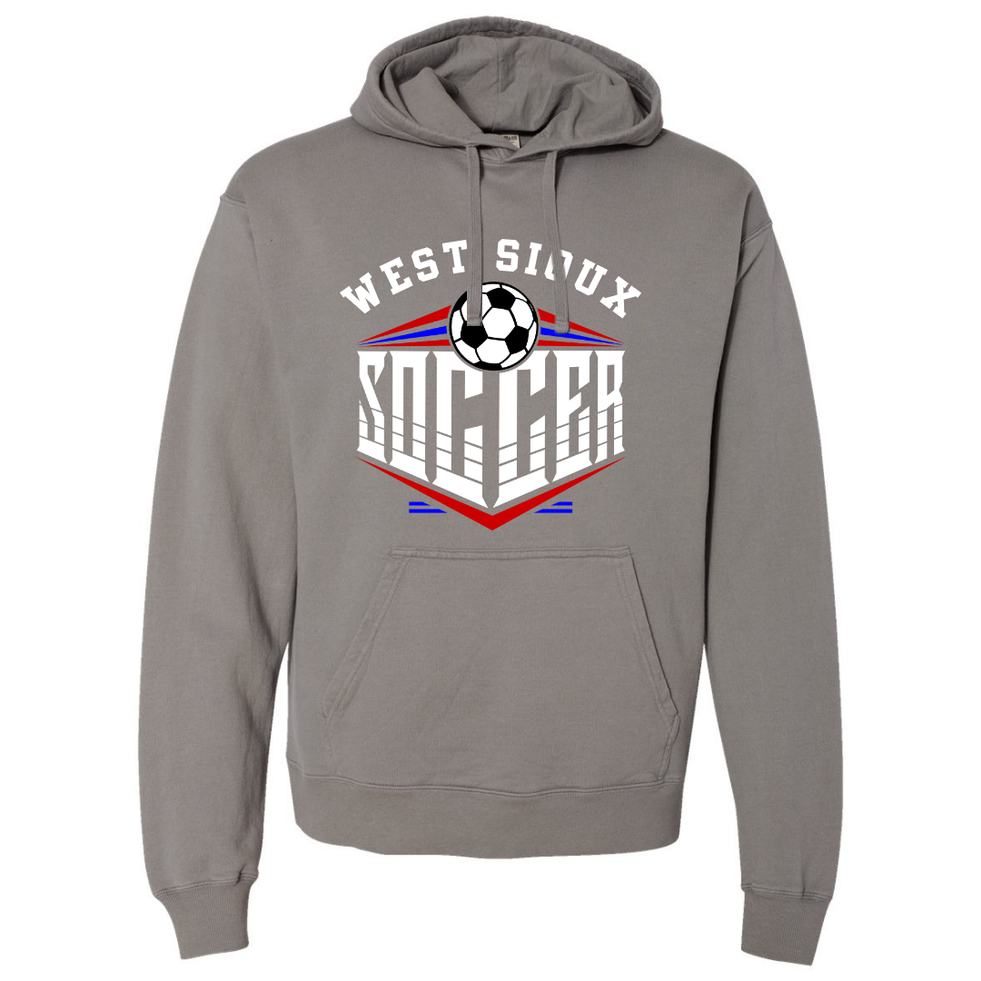 Falcon Soccer in Gray