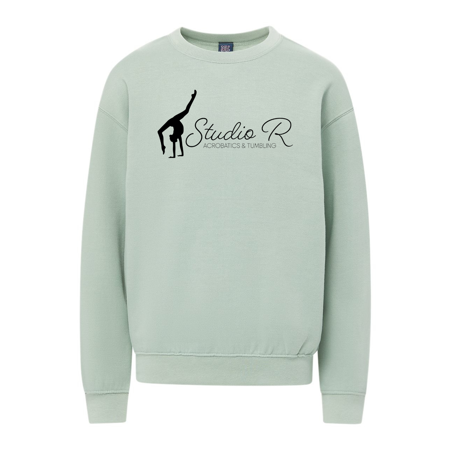 Youth Studio R on MV Sport crewneck