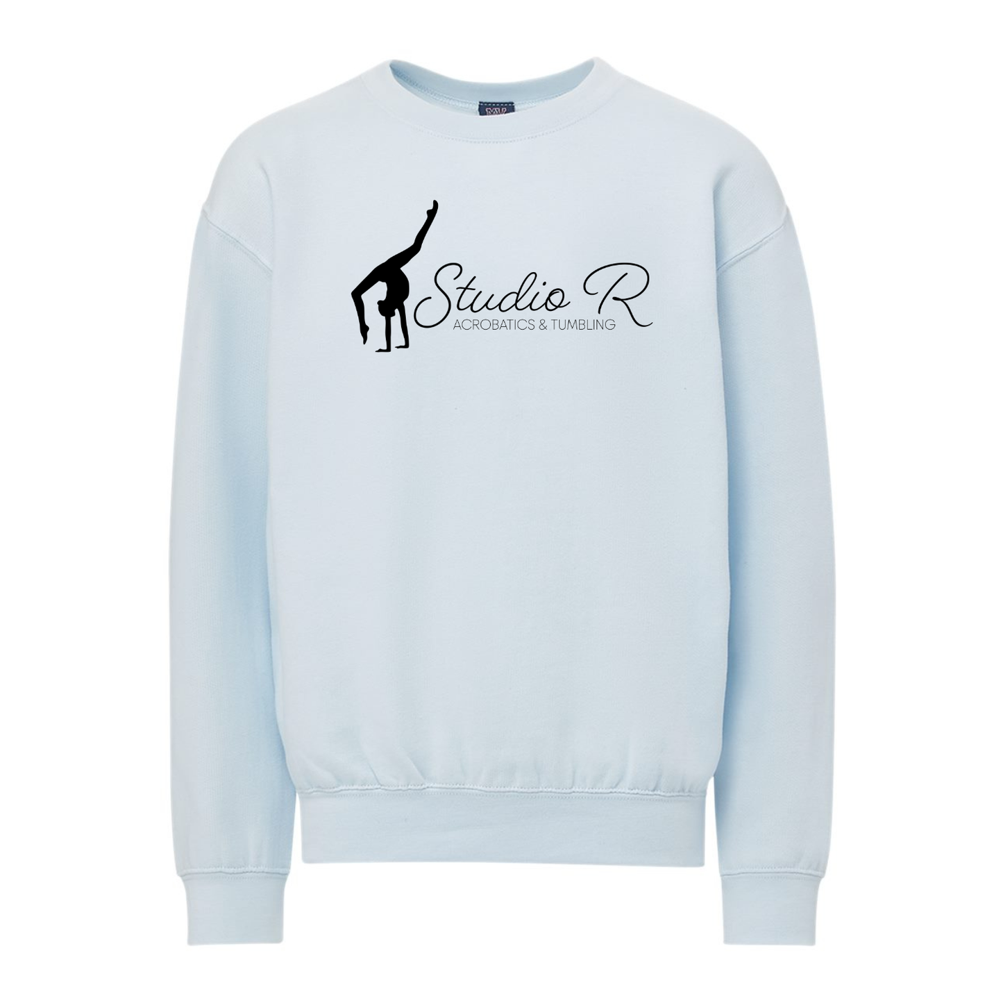 Youth Studio R on MV Sport crewneck