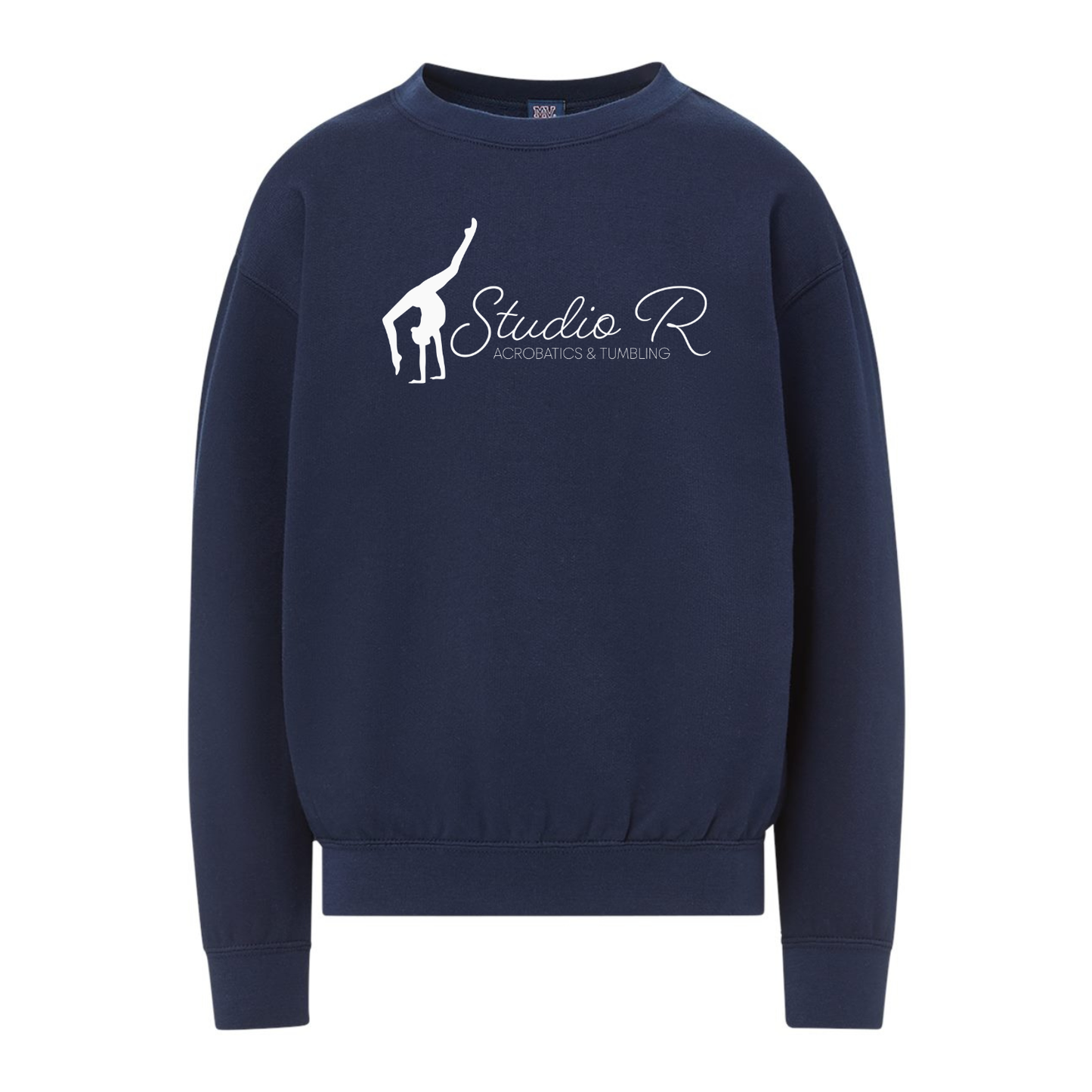 Youth Studio R on MV Sport crewneck