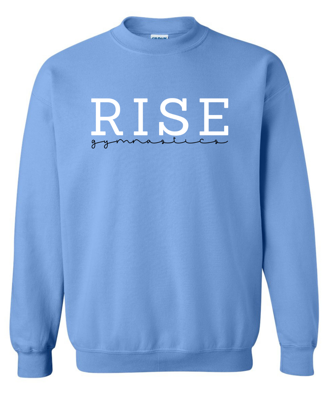 Rise Gymnastics Sweatshirts Gildan Brand (Crewnecks and Hoodies)