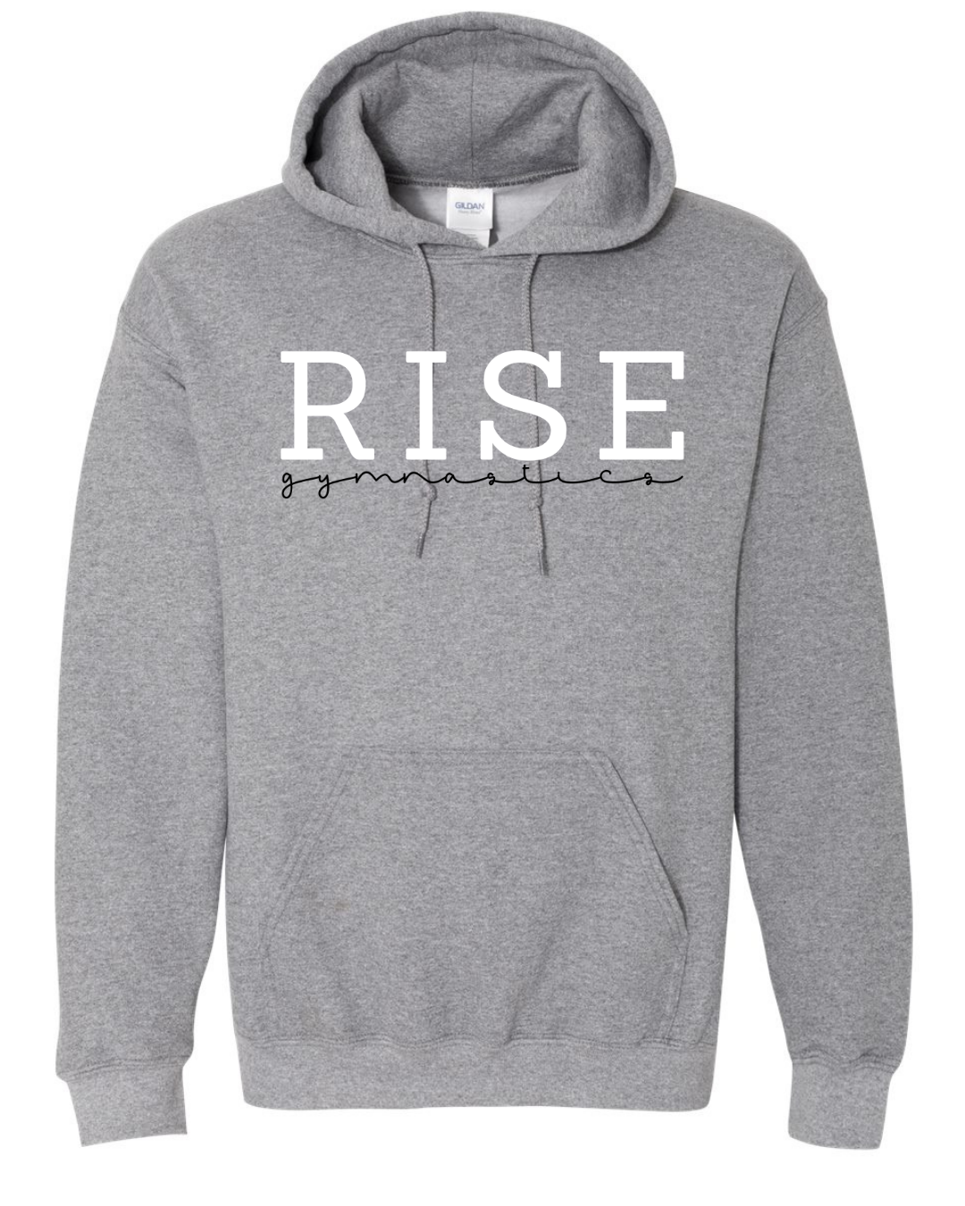 Rise Gymnastics Sweatshirts Gildan Brand (Crewnecks and Hoodies)